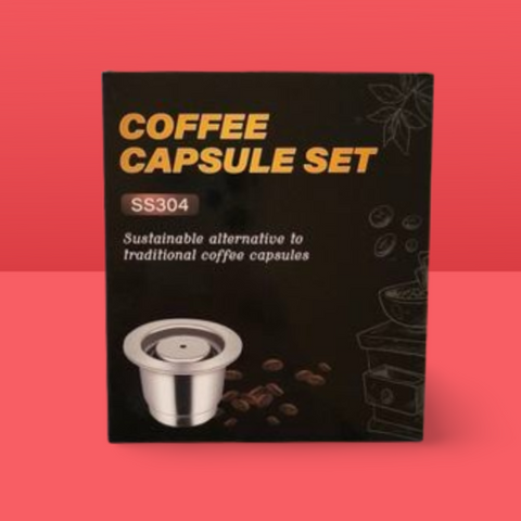 Set capsule à café réutilisable