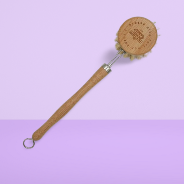 Brosse vaiselle avec manche